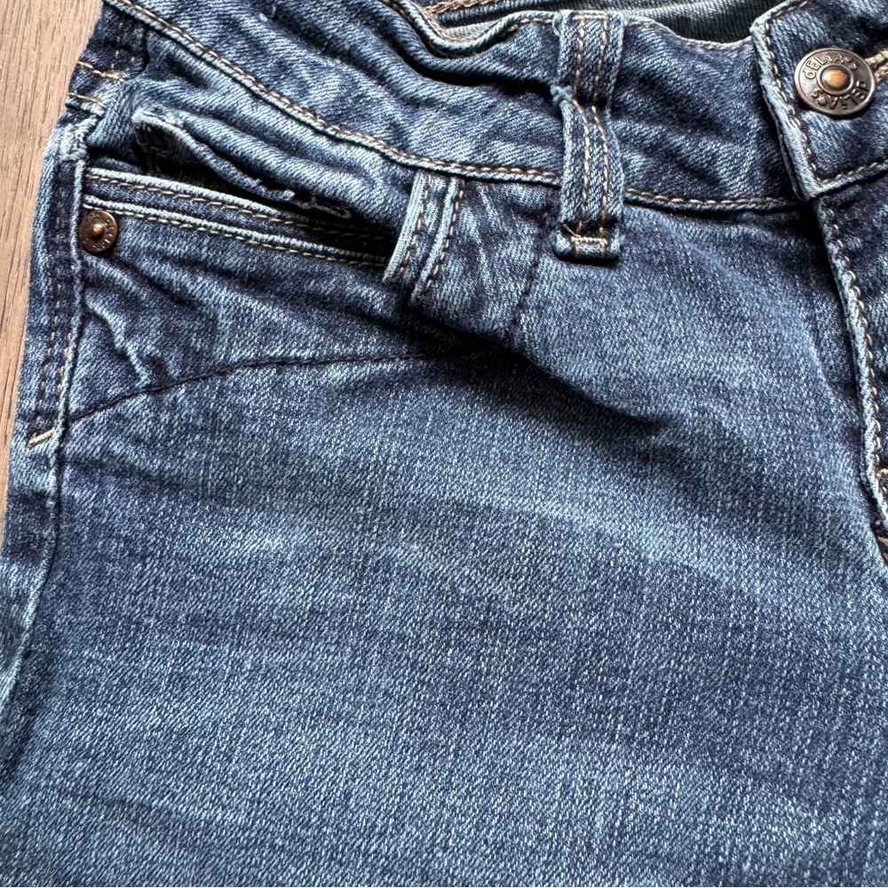 dELiA*s Dark Blue Denim Pants - Morgan - Size 0 Tall - Picture 9 of 11